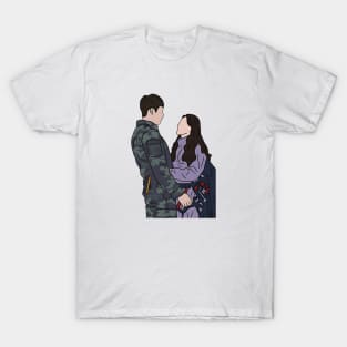 Crash Landing On You illustration - Kdrama T-Shirt